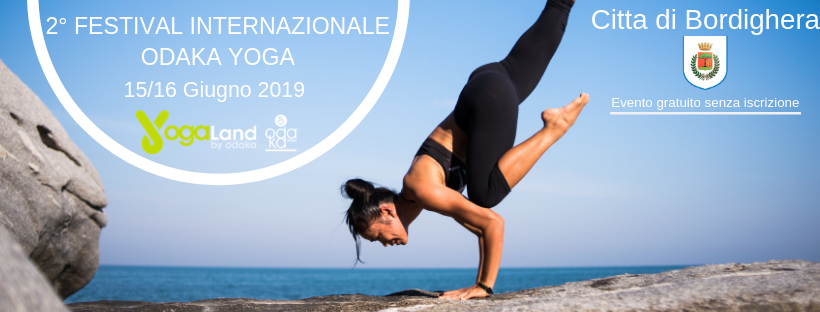 Yogaland 2° Festival internazionale Odaka Yoga - Bordighera 15-16 giugno