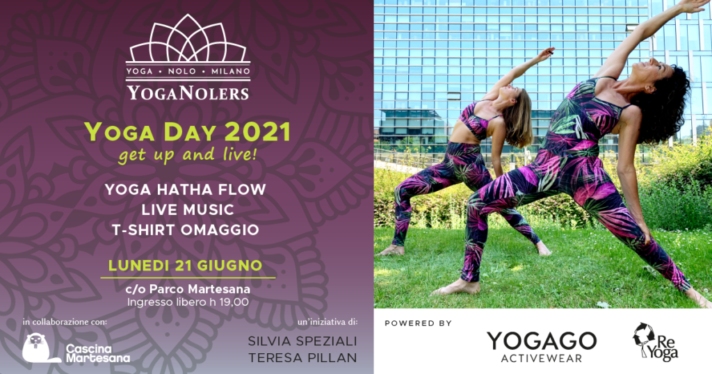 INTERNATIONAL YOGA DAY 2021 A NoLo – Get up and live!