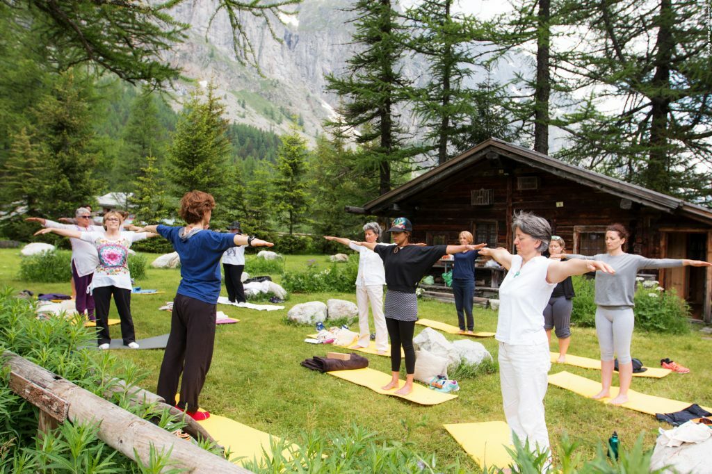 Summer Yoga 2021 ai piedi del Monte Bianco